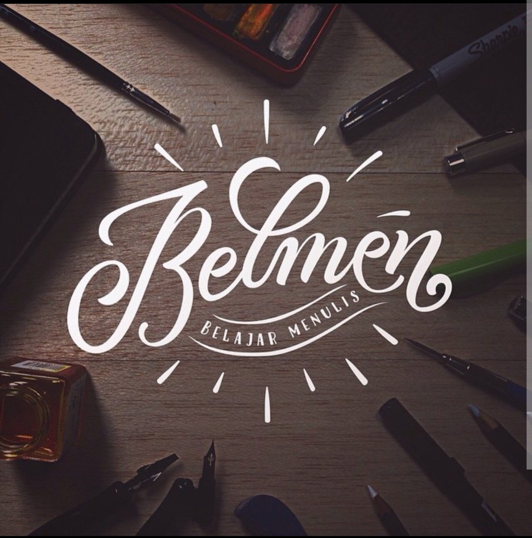Zuhrey_'s tweet photo. Sedikit info tentang komunitas perletteringan di Indonesia
.
#letttering
#belmen
#kaligrafina https://t.co/gS0gSoLaGr