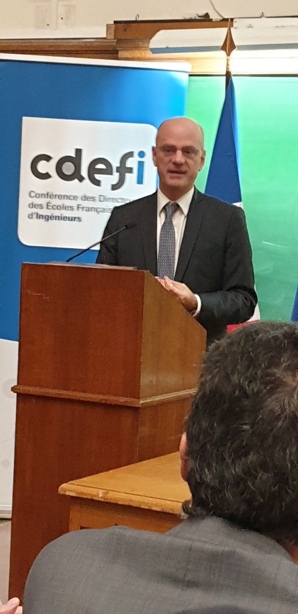 Réflexion sur le recrutement futur des écoles d'ingénieurs en lien avec la réforme du lycée en présence de Jean-Michel Blanquer