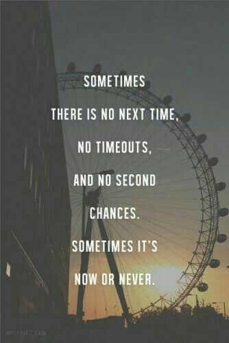 JoeJohnsonPhD's tweet photo. Sometimes in life, it’s now or never. Make the right choices and be open to considering opportunities that come your way. https://t.co/BEZ86zrJxU