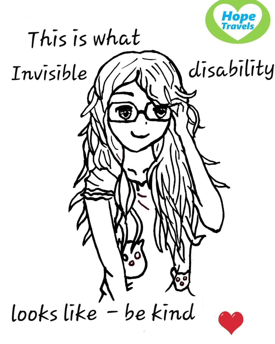 This is what invisible disability looks like.
#InvisibleDisabilityWeek 
#CurePompeDisease #Pompe #BeKind
#HopeTravels