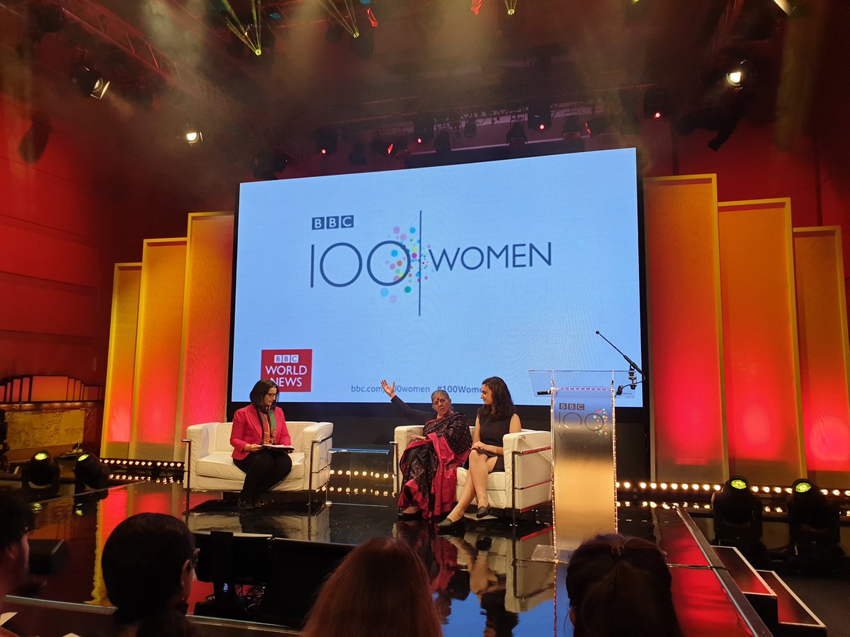 DaniCarlucci's tweet photo. Not to mention this inspiring intergenerational conversation between @drvandanashiva and @Jamie_Margolin on our relationship with the earth 🌍❤

#100women https://t.co/3zpQqgVMEQ