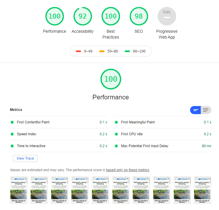 litespeedtech's tweet image. LiteSpeed Cache isn&apos;t only for WordPress, you know! Mathias Reker of shinetech.dk shared his impressive speed test results with us after switching his @prestashop site to #litespeedtech with the #lscache plugin for #prestashop - a performance score of 100! 🤩