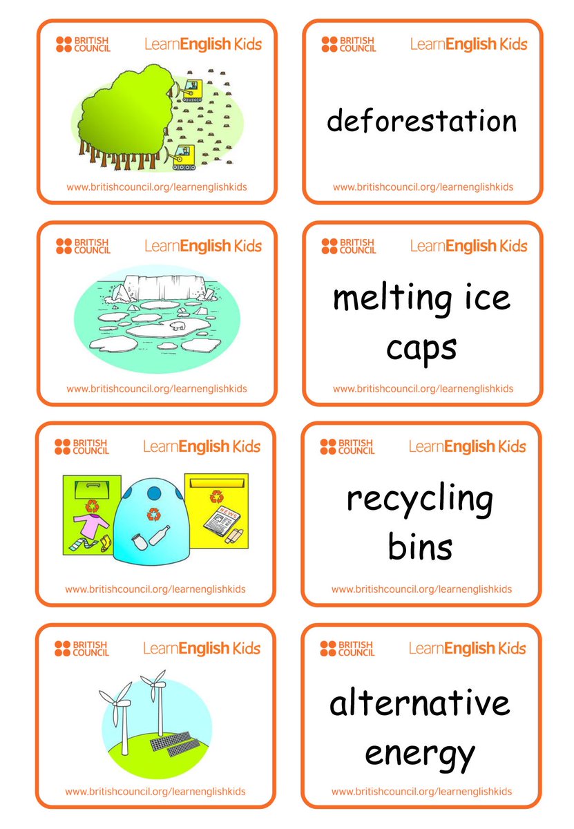 TeachingEnglish ar Twitter: “We have two sets of 20 flashcards