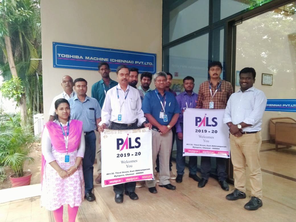 kcgaero's tweet photo. We are extremely thankful to #IITPALS for organizing an IV to Tosibha Machines Pvt Ltd. It was indeed an enlightening visit where we were exposed to each and every bay of the company, starting from the store to the end product outcome. @toshiba @KCGtechnology #kcgcollege https://t.co/osivagNVkV