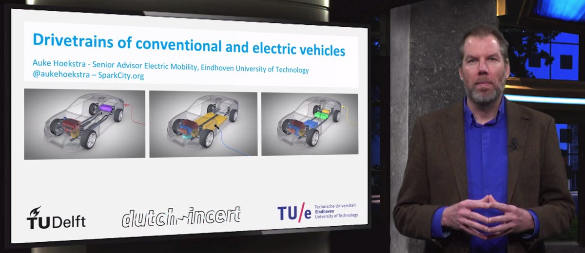 Here is the follow up lecture with a closer look at how all the different electric vehicles work:- hybrids- plug-in hybrids- full electric vehicles- fuel cell electric vehicles