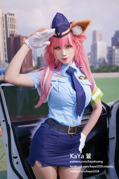 コスプレイヤーKaYa HuangのTwitter自撮りエロ画像6