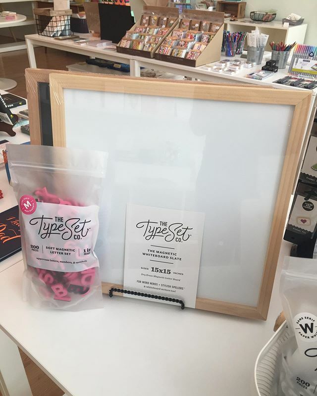 PostScriptOK's tweet image. Magnetic white boards, chalk boards, and magnetic letters from @thetypesetco! #gifts ift.tt/2nVw6Dd