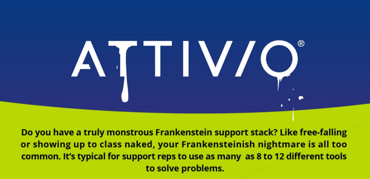 Does your support stack give you nightmares? Do your support reps feel like they must fight a monster when they want to solve problems? Fear not! Attivio can help you confront these monsters! Learn more here: ow.ly/nlSw50wNKyw #Frankenstein #Halloween #Infographic