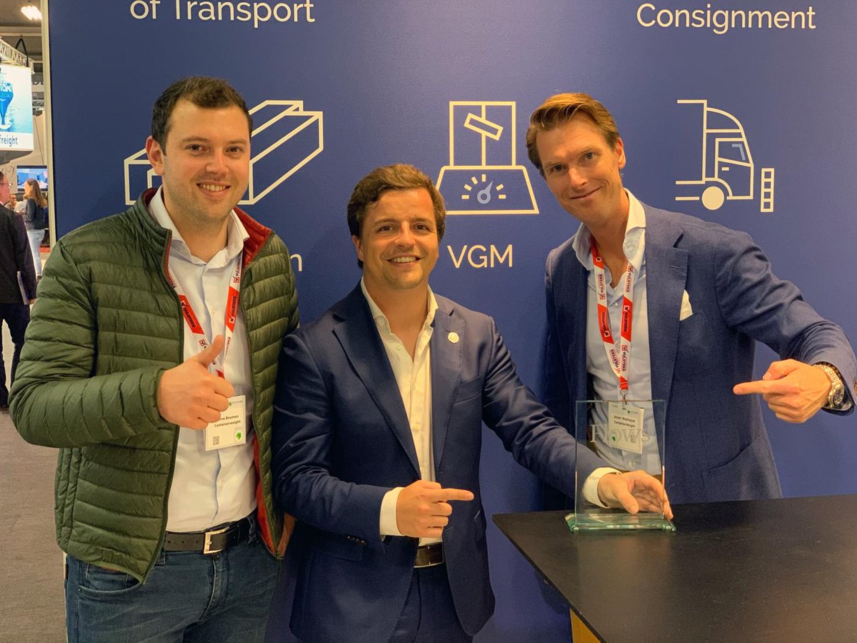 Great to catch up with you all <a href="/TLA2019/">Transport & Logistics</a> and discuss implementation of our data on operational levels.

Congratulations to <a href="/LMoyersoen/">Laurent Moyersoen</a>  for winning the <a href="/FlowsInfo/">Flows</a>  rookie of the year Award. Rightfully so! <a href="/NxtPortNews/">NxtPort</a> @antwerpexpo