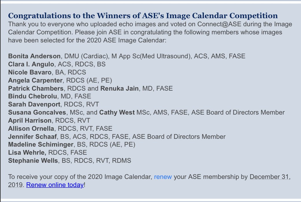 Bijoy Khandheria (@bijoykhandheria) on Twitter photo Congratulations to ASE calendar winners including those from #AuroraStLukes Echo Lab. <a href="/ASE360/">American Society of Echocardiography</a> <a href="/AdvocateAurora/">Advocate Aurora Health</a> <a href="/Aurora_Health/">Aurora Health Care</a> <a href="/DeniseIgnatows1/">Denise_Ignatowski</a> <a href="/EchoUmland/">Matt Umland</a> <a href="/renujain19/">Renu</a> Congratulations to ASE calendar winners including those from #AuroraStLukes Echo Lab. <a href="/ASE360/">American Society of Echocardiography</a> <a href="/AdvocateAurora/">Advocate Aurora Health</a> <a href="/Aurora_Health/">Aurora Health Care</a> <a href="/DeniseIgnatows1/">Denise_Ignatowski</a> <a href="/EchoUmland/">Matt Umland</a> <a href="/renujain19/">Renu</a>