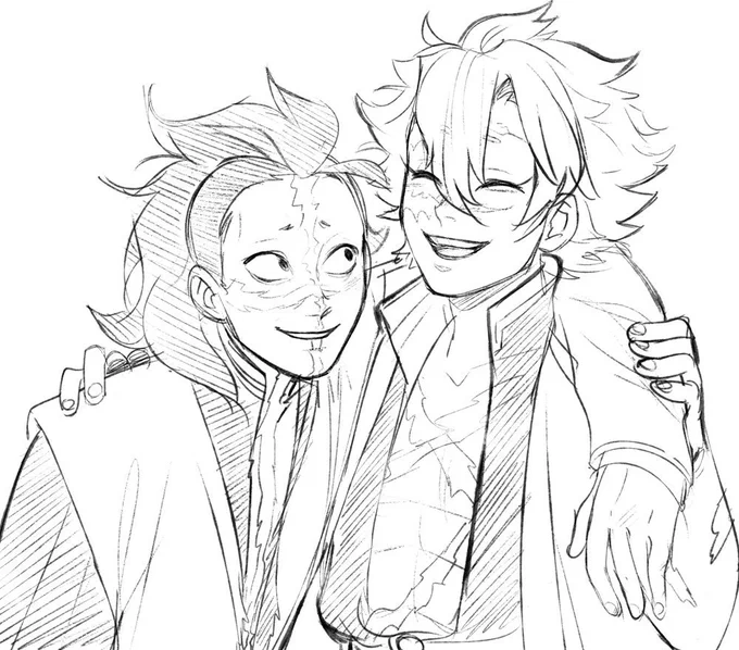 #kny
happy genya and sanemi bc that what we should've seen in them leaks :_) 