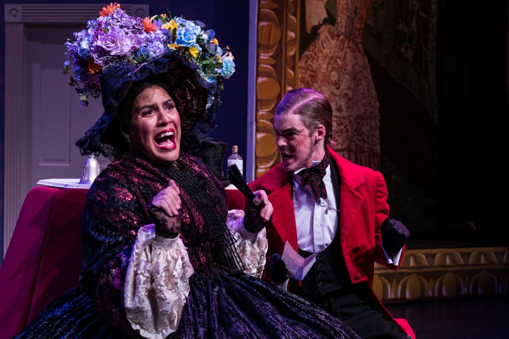 utmadison's tweet photo. This #theatrethursday takes us back to our production of "Is He Dead?" by Mark Twain! We'll be selling costumes from the show this SATURDAY from 9-5 in the Mitchell Lobby! Prices range from $1 to $40! #uwtheatre https://t.co/gDk0oNI9Ua