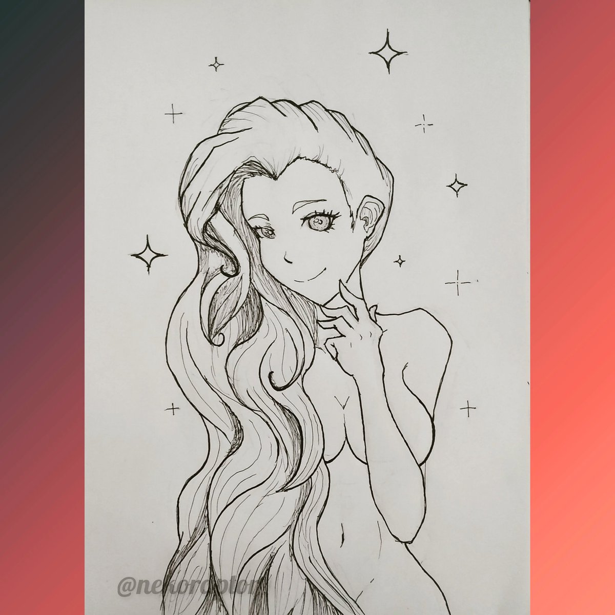 nekoraptor's tweet photo. Overgrown hair? Should you get a short haircut? Hell nah. This was day 14 for @inktober
#overgrown #Inktoberday14 #oc https://t.co/Z2j4wTiXMU