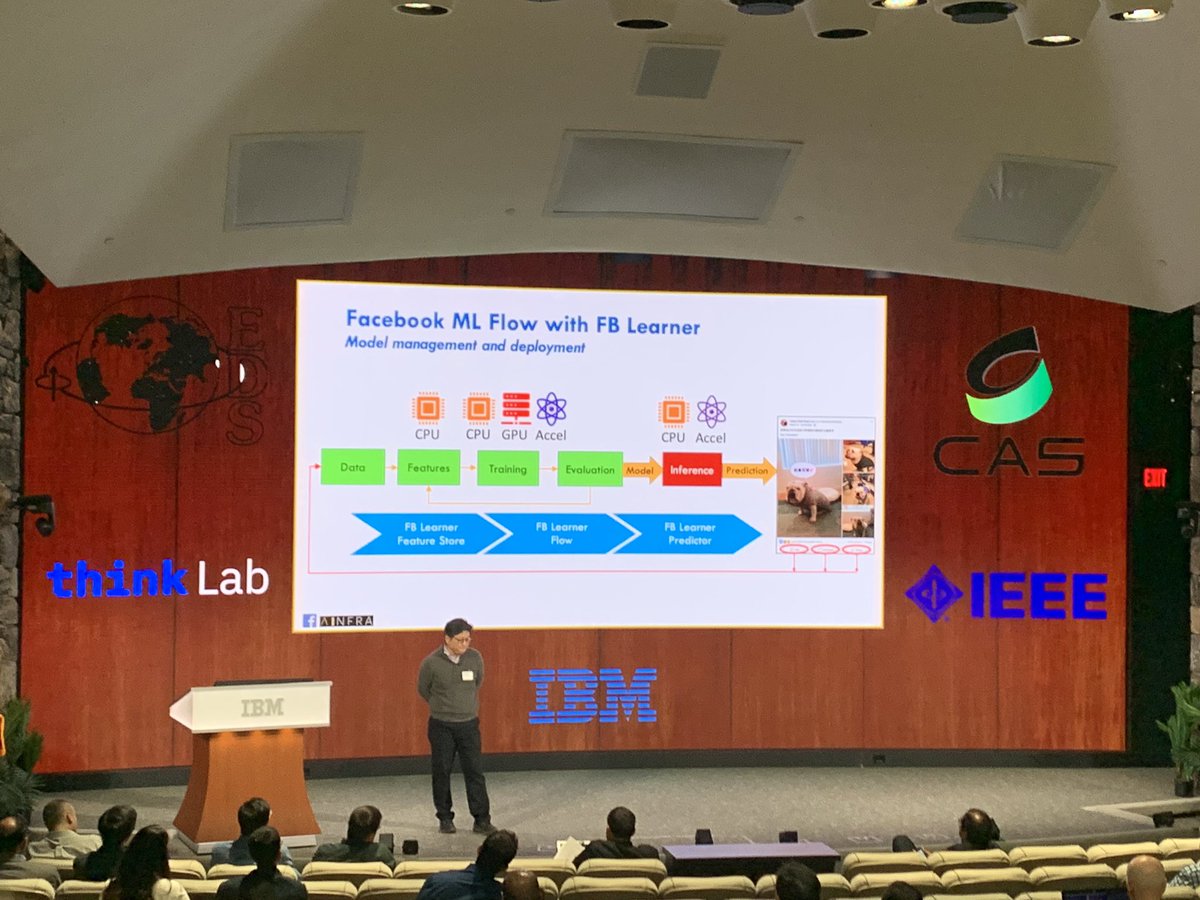 efsunselin's tweet photo. Interesting talks at IBM IEEE - AI Compute Symposium. ML for social network by Facebook https://t.co/MktN6lOcOY