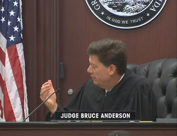 @FCN2go Judge Bruce Anderson interjects a question, wondering if Logan ...