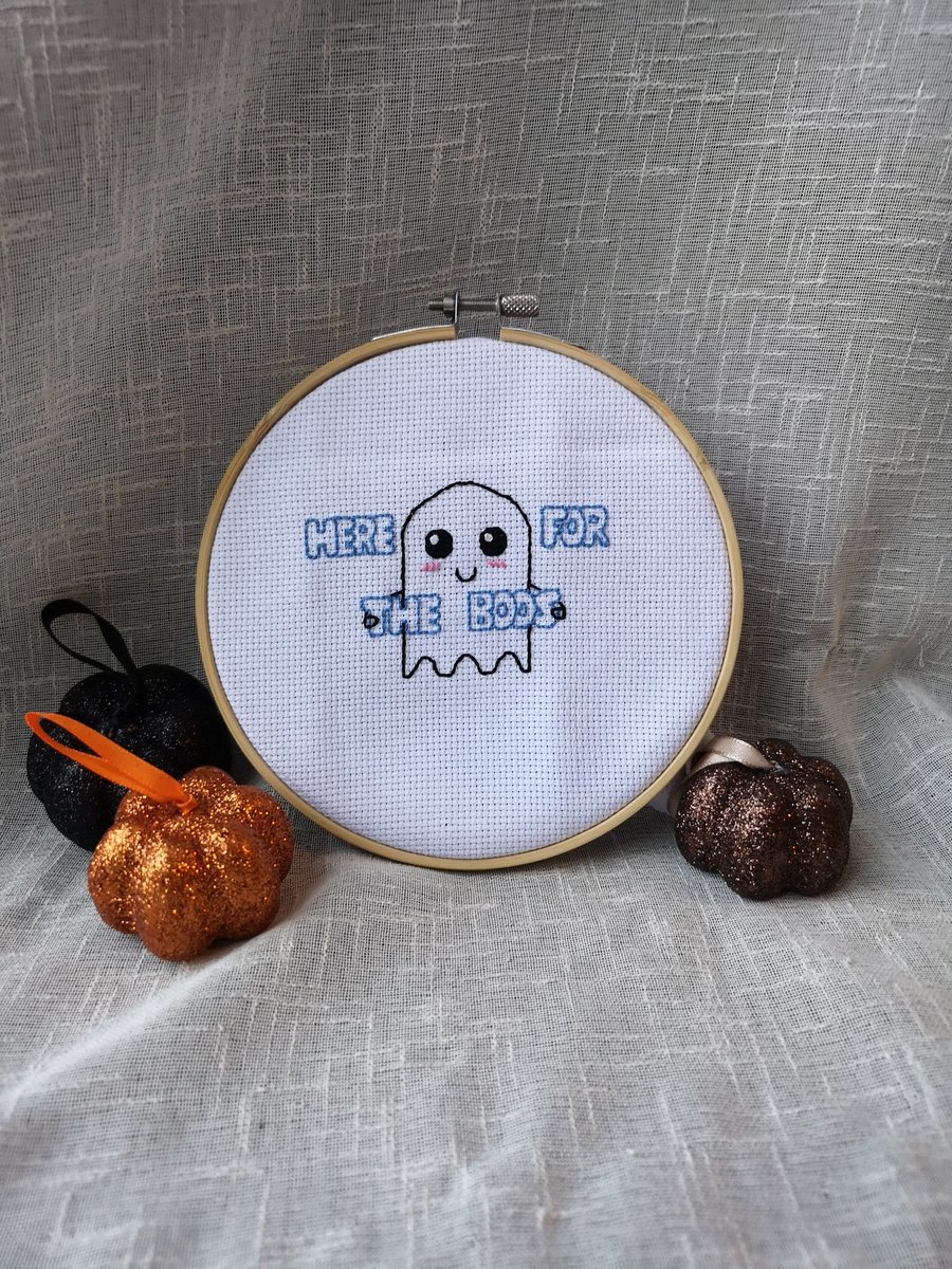 The Halloween set! I love these all and took lots of time drawing and graphing each design! Prices included in last picture! Colours completely customizable for no additional cost and words can be changed on "here for the boos"!