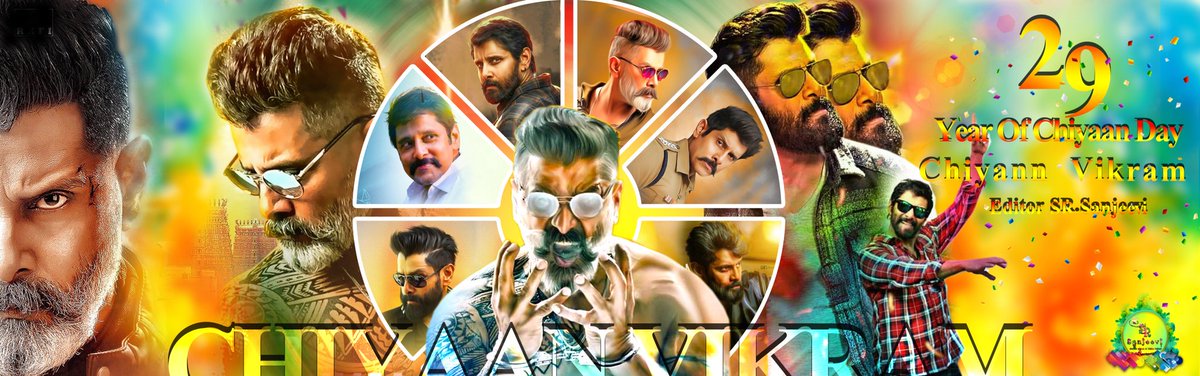 #ChiyaanVikram #ChiyaanVikram58 #29YearsOfVIKRAMism #ChiyaanAnna today editing picture 🔥🔥🔥🔥