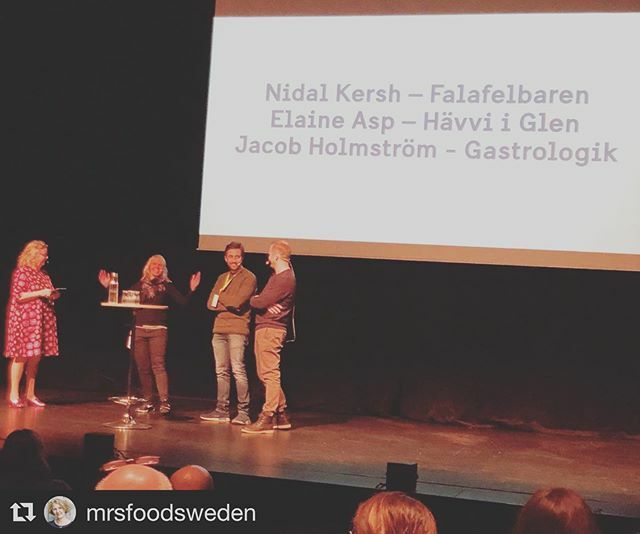 logiskmat's tweet image. Thank you @visitsweden and everyone else for an interesting day. #tomorrowsfoodtravel 
#Repost @mrsfoodsweden
・・・
Vad är svensk mat och vart är den på väg? Samtal på Tomorrows Food Travel med @ingelastenson @jacob.gastrologik @nidalkersh från @falafe… ift.tt/2IZr4wK