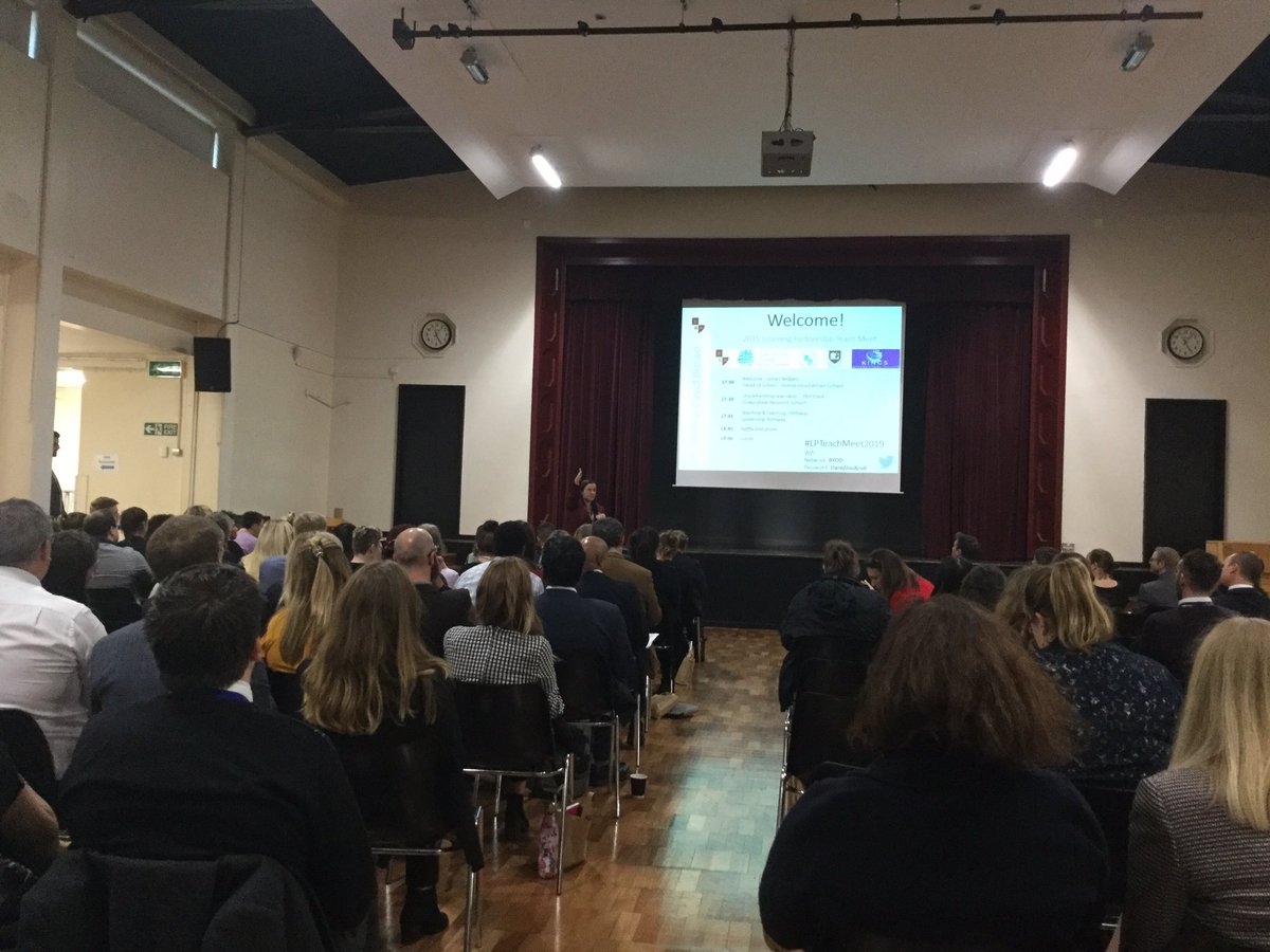 A full house for #LPTeachMeet2019