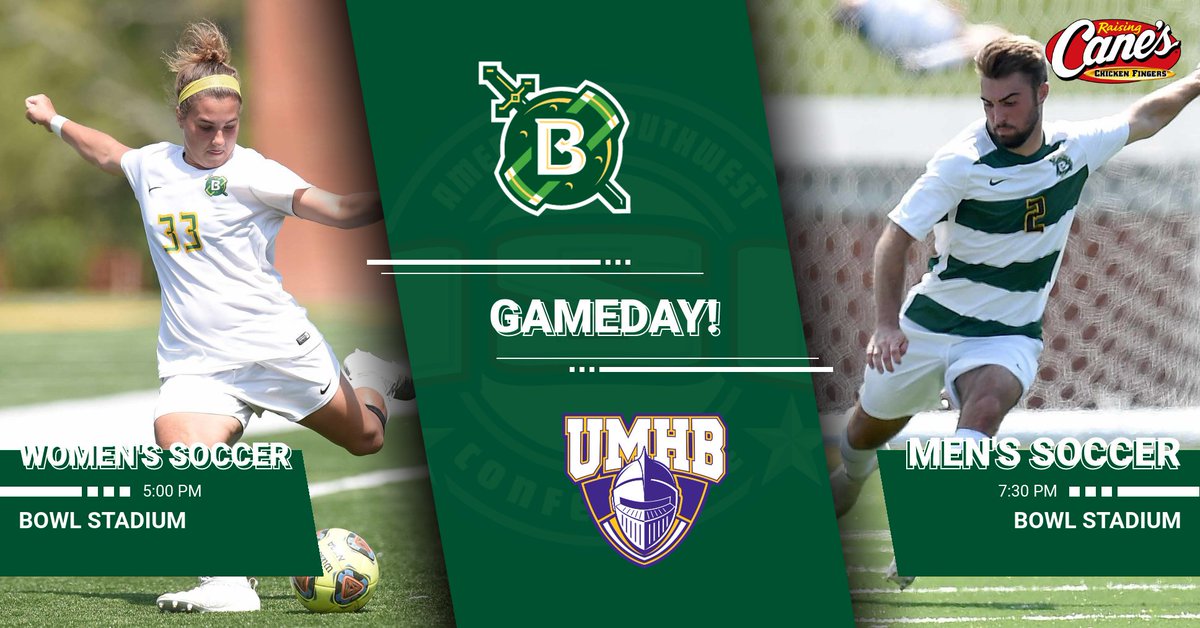 BelhavenBlazers's tweet photo. IT'S GAMEDAY! Come out and support both soccer teams today inside the Belhaven Bowl Stadium at 5 and 7:30 p.m. #GoBlazers #BeatUMHB https://t.co/QZ6BwYA7Zp
