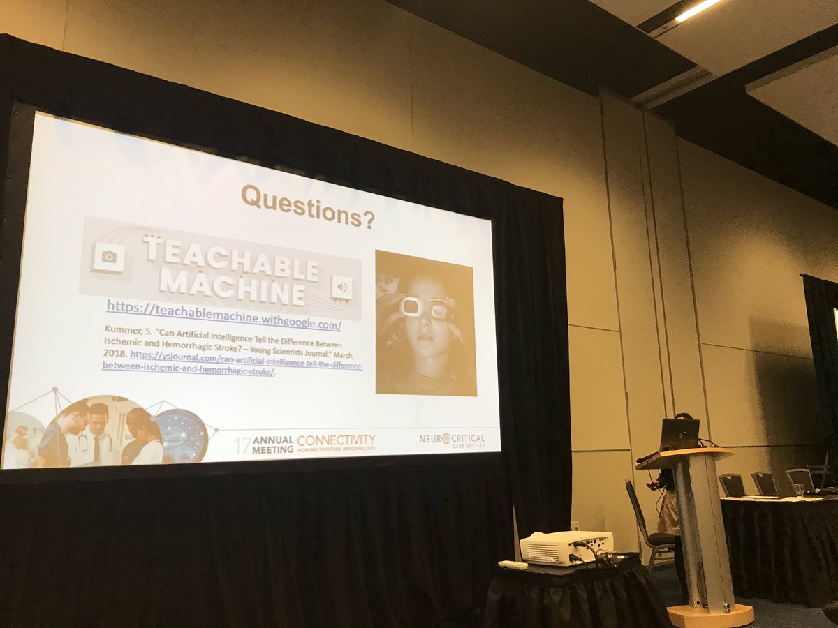 S Muehlschlegel MD MPH, FNCS, FCCM, FAAN (@smuehlschmd) on Twitter photo Wow!!! A 13-yo girl speaking at #ncs2019 about AI and her published (!!) project differentiating ischemic and hemorrhagic stroke. <a href="/ttkummer/">Terrance Kummer</a> So impressive. I’m speechless @AsmaMoheetMD #Ilooklikeascientist #ilooklikeanengineer #GirlsWhoCode <a href="/neurocritical/">Neurocritical Care Society</a> <a href="/DannyMuehlschMD/">Danny Muehlschlegel, MD, MMSc MBA</a> Wow!!! A 13-yo girl speaking at #ncs2019 about AI and her published (!!) project differentiating ischemic and hemorrhagic stroke. <a href="/ttkummer/">Terrance Kummer</a> So impressive. I’m speechless @AsmaMoheetMD #Ilooklikeascientist #ilooklikeanengineer #GirlsWhoCode <a href="/neurocritical/">Neurocritical Care Society</a> <a href="/DannyMuehlschMD/">Danny Muehlschlegel, MD, MMSc MBA</a>