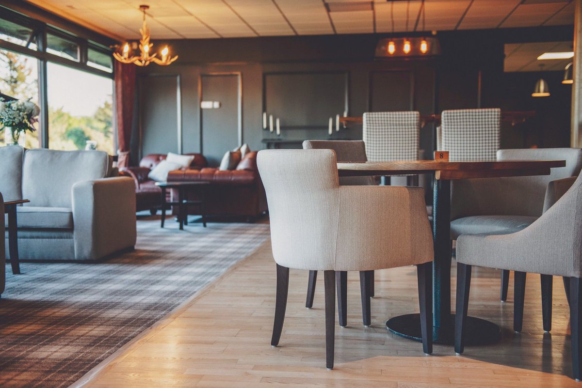 duffhouseroyal's tweet photo. 🔃 A modern twist on 100 years of history! Welcome to Duff House Royal!

#duffhouseroyal #clubhouse #tintoarchitecture #interiordesign #golfclubs #scottishgolf #homeofgolf https://t.co/kZfPglYvCU