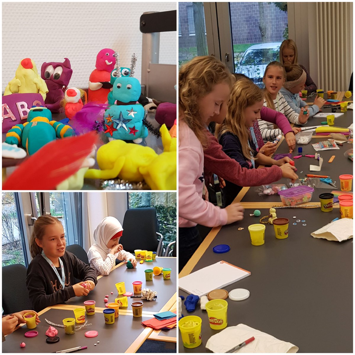 Heute geht's munter weiter mit unserem zweiten smile-Workshop "Mein smarter Roboter". Dieses Mal mit einer neuen Truppe engagierter Mädels und neuen Designvorschlägen für zukünftige Roboter.
#IAI_Bremen #smile #openEASE #pepper