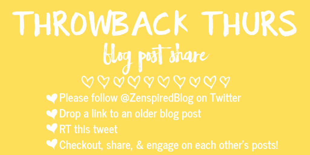 Roll_with_Soul's tweet photo. THROWBACK THURS!

Join my new FB group for more share/follow threads https://t.co/V9024zQQmO

☀️Follow @ZenspiredBlog for daily share threads!
☀️Retweet this tweet
☀️Follow instructions in image below

@bloggingbabesRT #TheClqRT @GingerBlogsRT #influencerrt #bloggershare https://t.co/OlH7yKZFjW