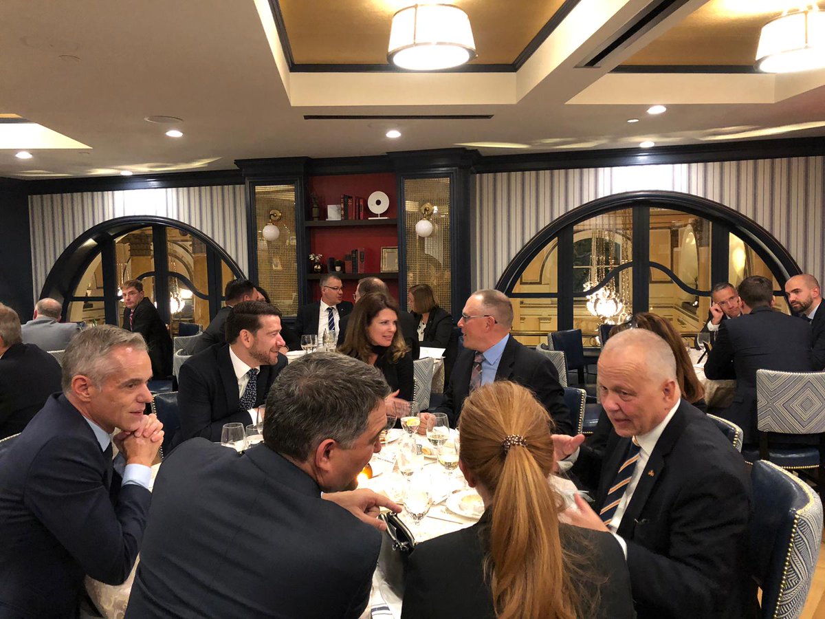 This week our #Aerospace & #Defense Committee held its Annual Transatlantic #Security Dinner during the #AUSA Conference in Washington, DC, together w/ #FörderkreisHeer. Transatlantic defense is an important part of our advocacy work, and we thank all dinner sponsors & attendees!