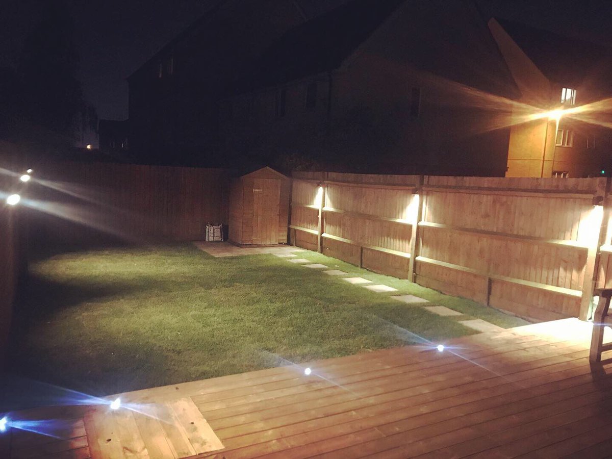 Garden Lighting project 
Working alongside landscapers and our carpenter to deliver a well lit and peaceful garden ambience, perfect for an evening outside.
-
Swipe through our project ⬅️
-
See our reviews on @checkatrade avg score 9.8/10