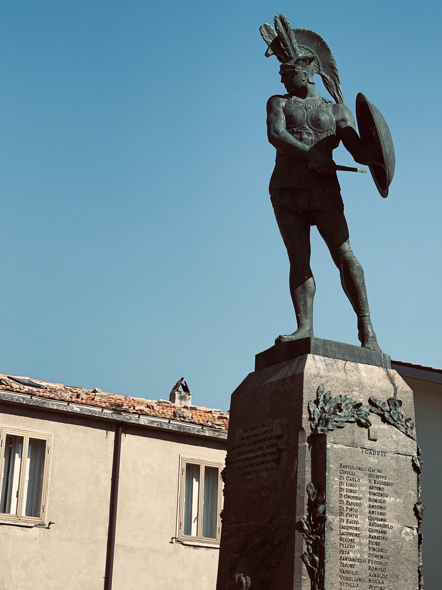 WildHeartItaly's tweet photo. Deep in the heart of the #WildHeartOfItaly : the ancient Samnite civilisation in the wild and remote region of #Molise. The #Sanniti : the True (original + almost forgotten) Italians. #Pietrabbondante #Viteliú | @SilverCTours @NicolaMastronar

Victory || Honour || Abundance https://t.co/96Z8jCb8q9