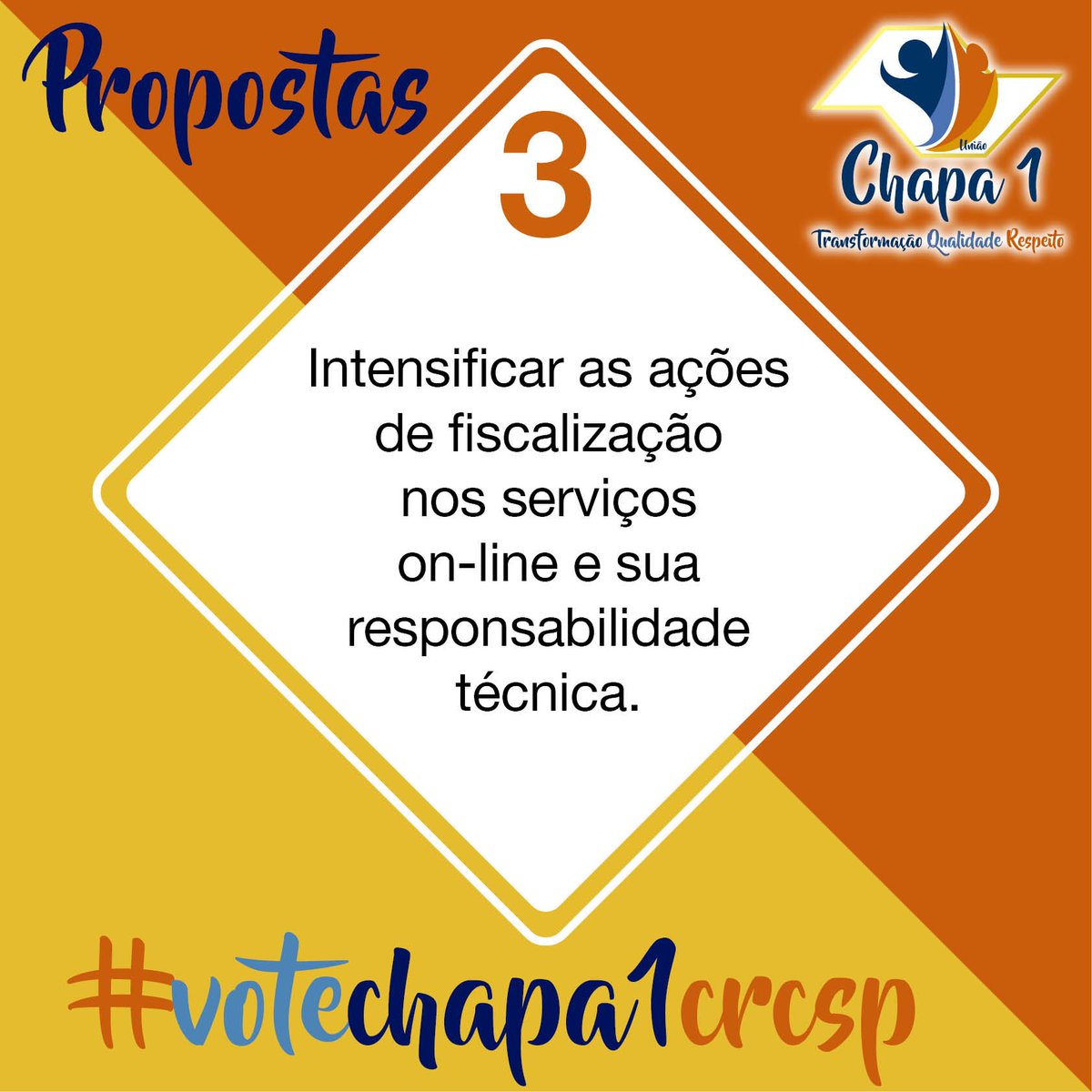 Chapa1CRCSP's tweet photo. Nossa proposta número 3! O que você achou?
Marque nos comentários três colegas que possam gostar ;)

Participe das Eleições de nosso Conselho você também! 
Dia 19 e 20 de novembro #votechapa1crcsp 👆

#propostas #propostaschapa1 #chapa1crcp #concorrenciadesleal https://t.co/e63cK7D2TH