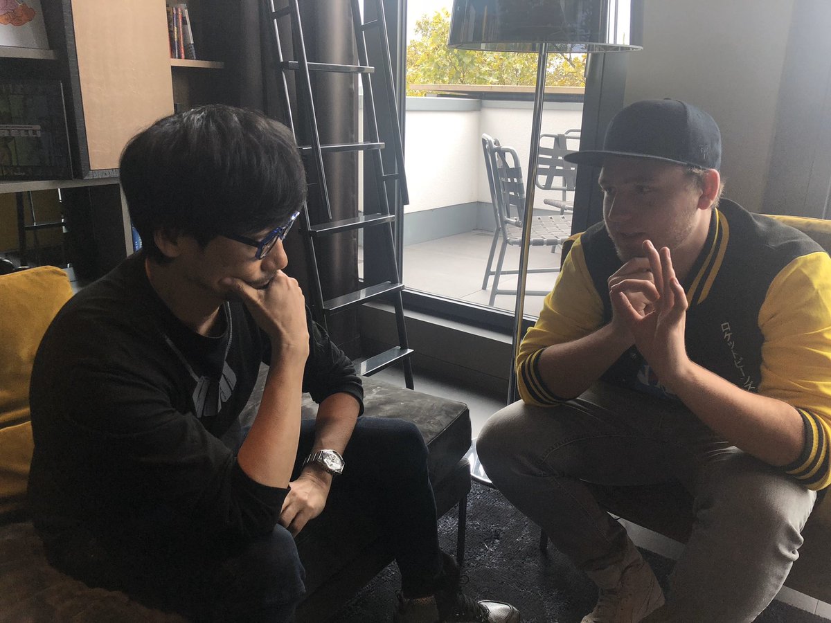 HIDEO_KOJIMA_EN's tweet image. Interview with Rocket Beans.