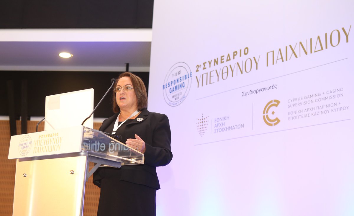 NBA_CY's tweet photo. #RGAW2019 Presentation: C2 Responsible Gaming
➡️ Isobel John
Head of Regulatory Compliance - Melco Casino
#letskeepitagame #responsiblegambling #RGAW #Cyprus https://t.co/3tmIiNzReY