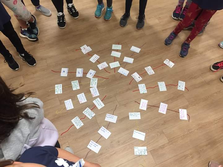 halifaxsouthGGC's tweet photo. The 2nd Halifax South Guides using their voice in making a Passion Web! Many chose issues on the Environment when asked "what's important to you?" 🌳🌄♻️ https://t.co/Mb4knFN4Y6