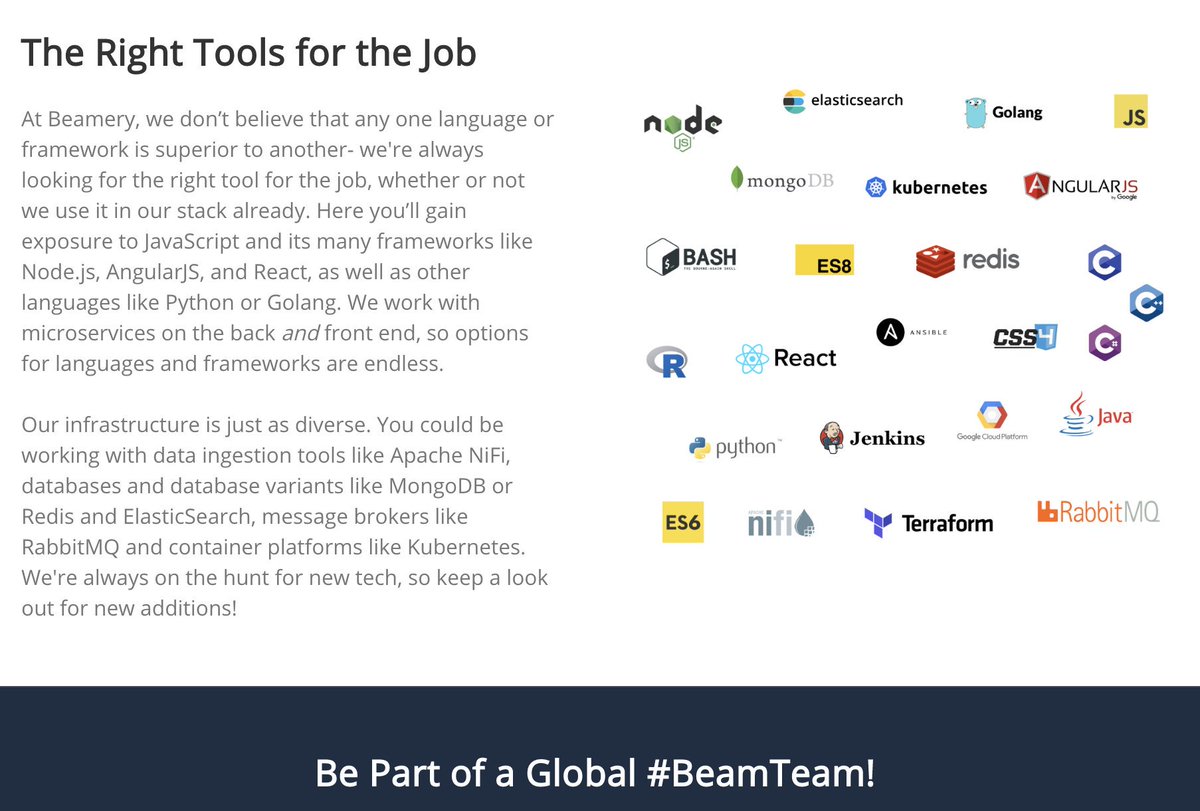 RabinovitchAdam's tweet photo. I am currently hiring for Beamery SRE Platform and DevOps Team in London https://t.co/3DyUSPPApG 
#sitereliability #devops #platform #kubernetes #googlecloudplatform #hiring #jobs #london #talentoperatingsystem #saas #enterprisesoftware #sre #docker #gcp #SiteReliabilityEngineer https://t.co/EgDGQAcmr1
