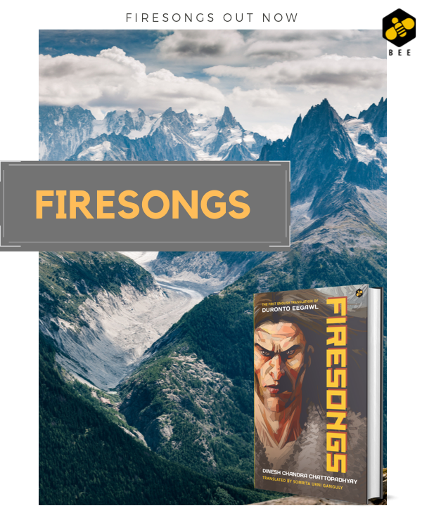 Bee_Books's tweet photo. We're out and about celebrating our gripping adventure tale, FIRESONGS by Dinesh Chandra Chattopadhyay and translated by Somrita Urni Ganguly!
.
Grab a copy before it goes out of stock!
.
.
.
#beebooks #bookstagram #literaryfiction #fiction #bookish #booklover #booksofig… https://t.co/3pYl9or2Fa