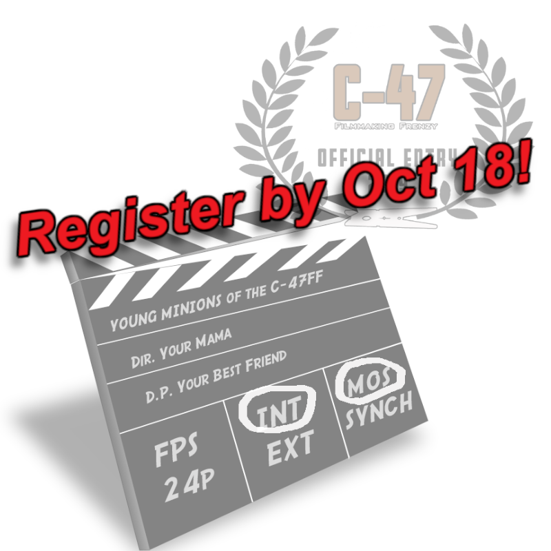 C47FF_nc's tweet photo. Still time but you better hurry! Register your team soon! https://t.co/o9YZWFQr6B #studentfilm #ncfilm #trianglencfilm https://t.co/jWea5efPrx