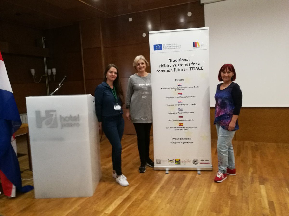 ProjectTrace's tweet image. TRACE project presented at the 12th Croatian Conference on Public Libraries in beautiful Plitvice, Croatia. #TRACEproject #plitvice #conference