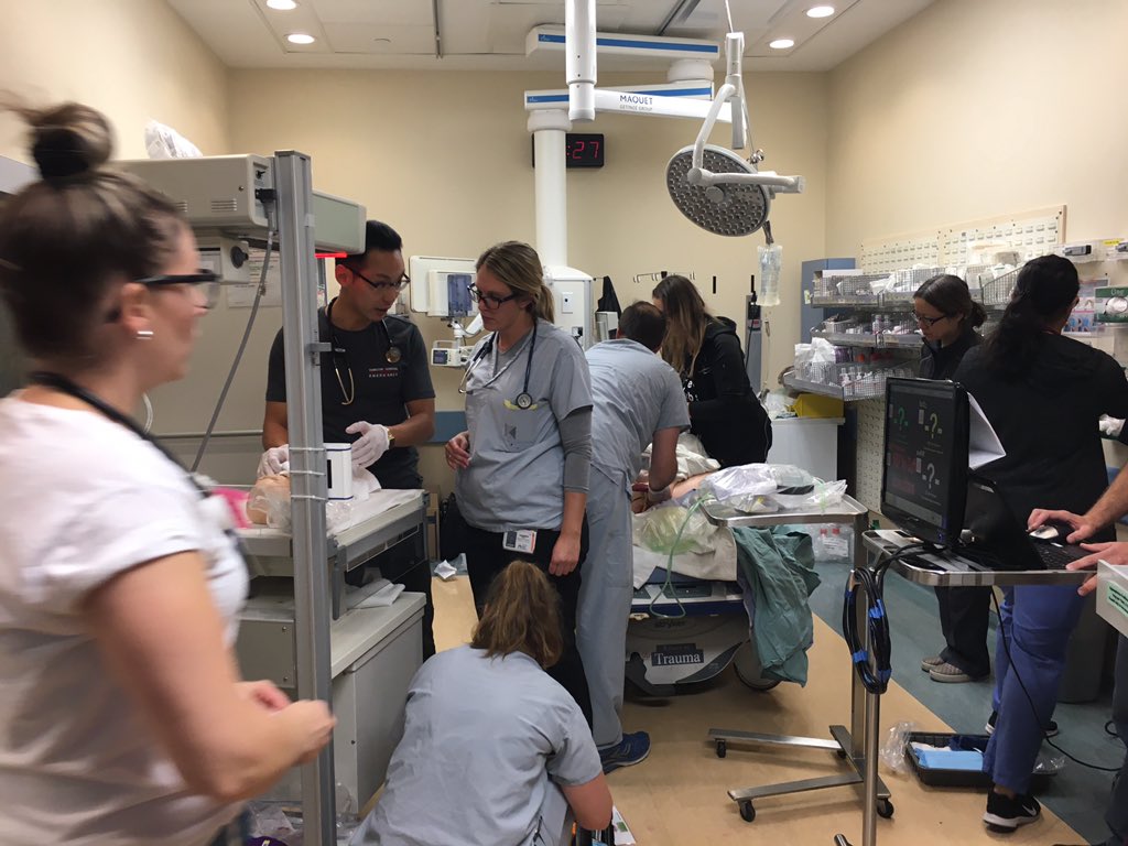 Another great in situ sim session at the General yesterday. So many valuable process lessons learned from practising for a delivery in our ED. Thanks to all our multi-disciplinary participants! <a href="/HamHealthSci/">Hamilton Health Sciences</a> <a href="/CSBLMcMaster/">CSBL</a> @jdong027 @millerpaulq
