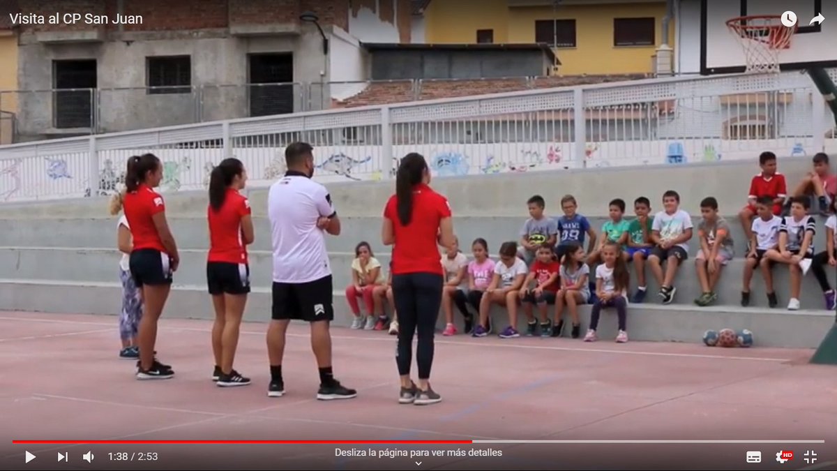 Rincón Fertilidad Málaga visitó el CP San Juán. Y esta tarde, de 16:30 a 18:00 entrenamientos en el IES Capellanía. ¡Anímate!
youtu.be/Bionx3gNVYY