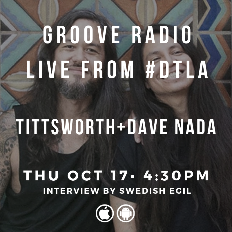 GrooveRadioUSA's tweet photo. We are LIVE TODAY with @tittsworth x #davenada of @hermanitolabel - interview by @SwedishEgil from #DTLA at 4:30pm PT! #LISTEN on our FREE #GrooveRadio mobile app or find us on TuneIn >>  https://t.co/CqRGak5RIW https://t.co/clpKBEy5h9