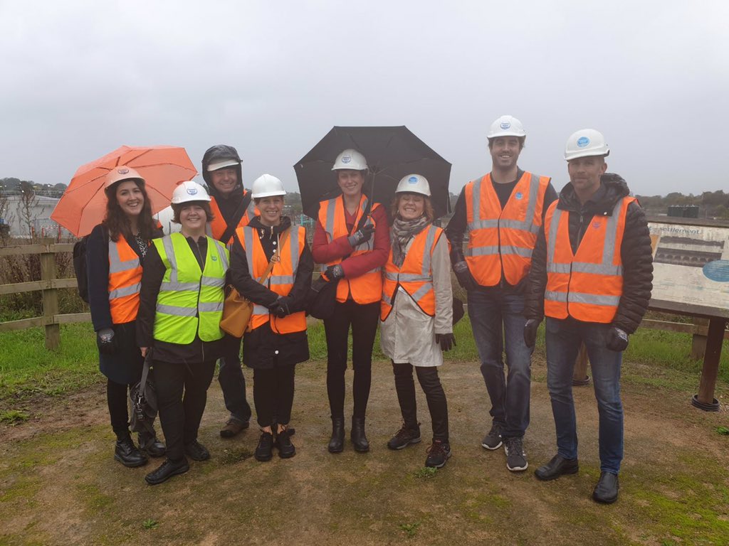 TRimfrost's tweet photo. Nice visit at Hogsmill! Many thanks to Deena from @thameswater and Stefan from WaterAid for the tour. See you at awards night, best of luck! @winnovators @wateraid https://t.co/2ZjVmKuuJZ