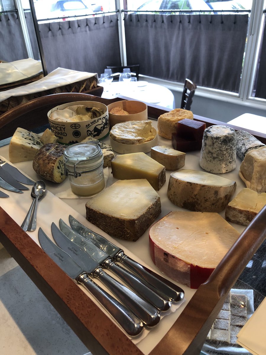 Chez Bruce (@chezbruce) on Twitter photo Our temporary <a href="/Matthew_Burt_UK/">Matthew Burt</a> cheeseboard (while full-monty one gets refurbished) still looks pretty decent. And with same number of cheeses on it! Cheese is a serious business here. Today’s lovely selection courtesy of Julie. Bien fait Julie! Our temporary <a href="/Matthew_Burt_UK/">Matthew Burt</a> cheeseboard (while full-monty one gets refurbished) still looks pretty decent. And with same number of cheeses on it! Cheese is a serious business here. Today’s lovely selection courtesy of Julie. Bien fait Julie!