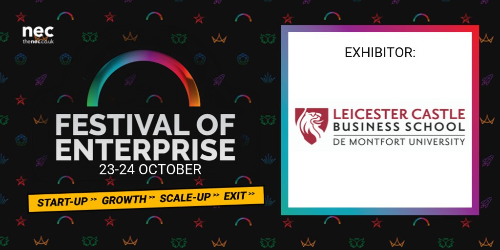 The Executive Company Projects Team are really looking forward to exhibiting at Festival of Enterprise at Birmingham NEC next week. Come and visit us at stand H31 to find out how your business can benefit from free research by a Master's student. #DMUECP <a href="/DMUBAL/">Business and Law</a>