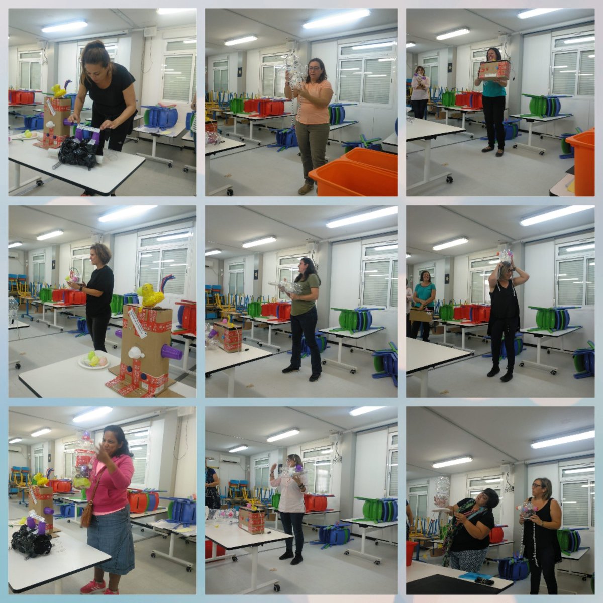 escpacocandel's tweet photo. Donem les gràcies als assistents per la trobada a l'@escpacocandel. Hem fet possible una #reuniofamilies col•laborariva, cooperativa i creativa amb uns curiosos robots. https://t.co/bunpvfVEEk