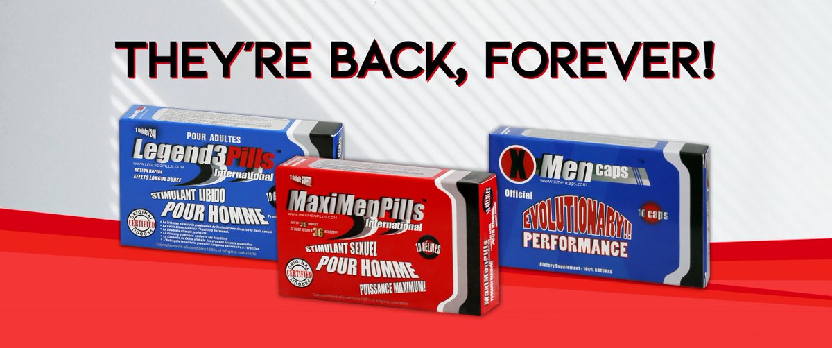 MAXIMEN is back! 🤩 The original Maximen Pills which were loved by many are finally back in store and will be available forever. Order yours now for a special price and celebrate Maximen's comeback with us. 🥰 - poppers-zone.com/en/solid-erect…