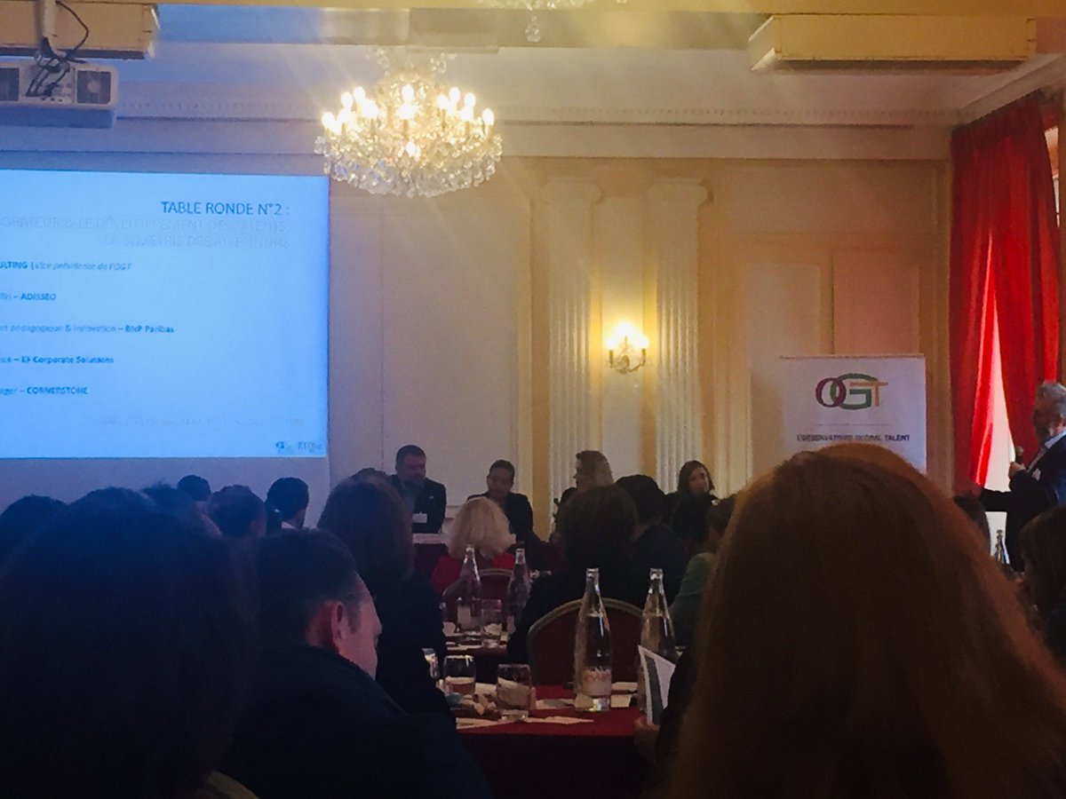 En direct #conventionOGT <a href="/GroupeRHM/">Groupe RH&M</a> #développementdestalents #symetriedesattentions avec <a href="/BNPParibas/">BNP Paribas Group</a> 
« Et si on offrait un écrin de liberté au collaborateur via un tube d’entreprise? »<a href="/FredFroumenty/">FredericFroumenty</a> #mycampustube Ils ont relevé le défis ! Fière d’y contribuer:) <a href="/Speachme/">Speach</a>