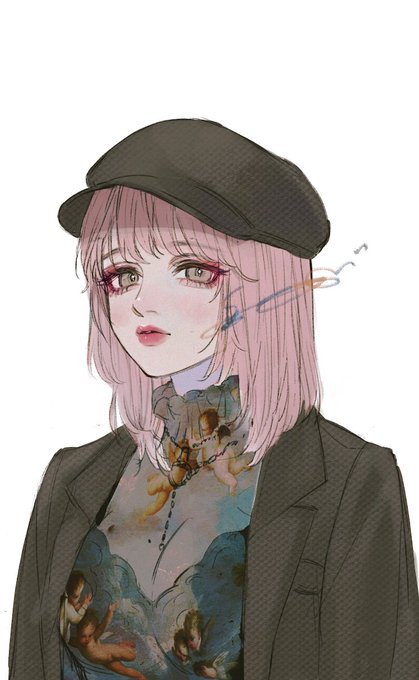 「帽子 化粧」のTwitter画像/イラスト(古い順)