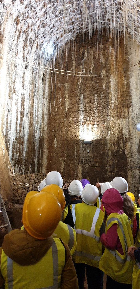 Great views inside @brunelsbridge vaults part of discovermath with @SBYcharity @Bristol_BLC @ehackling135